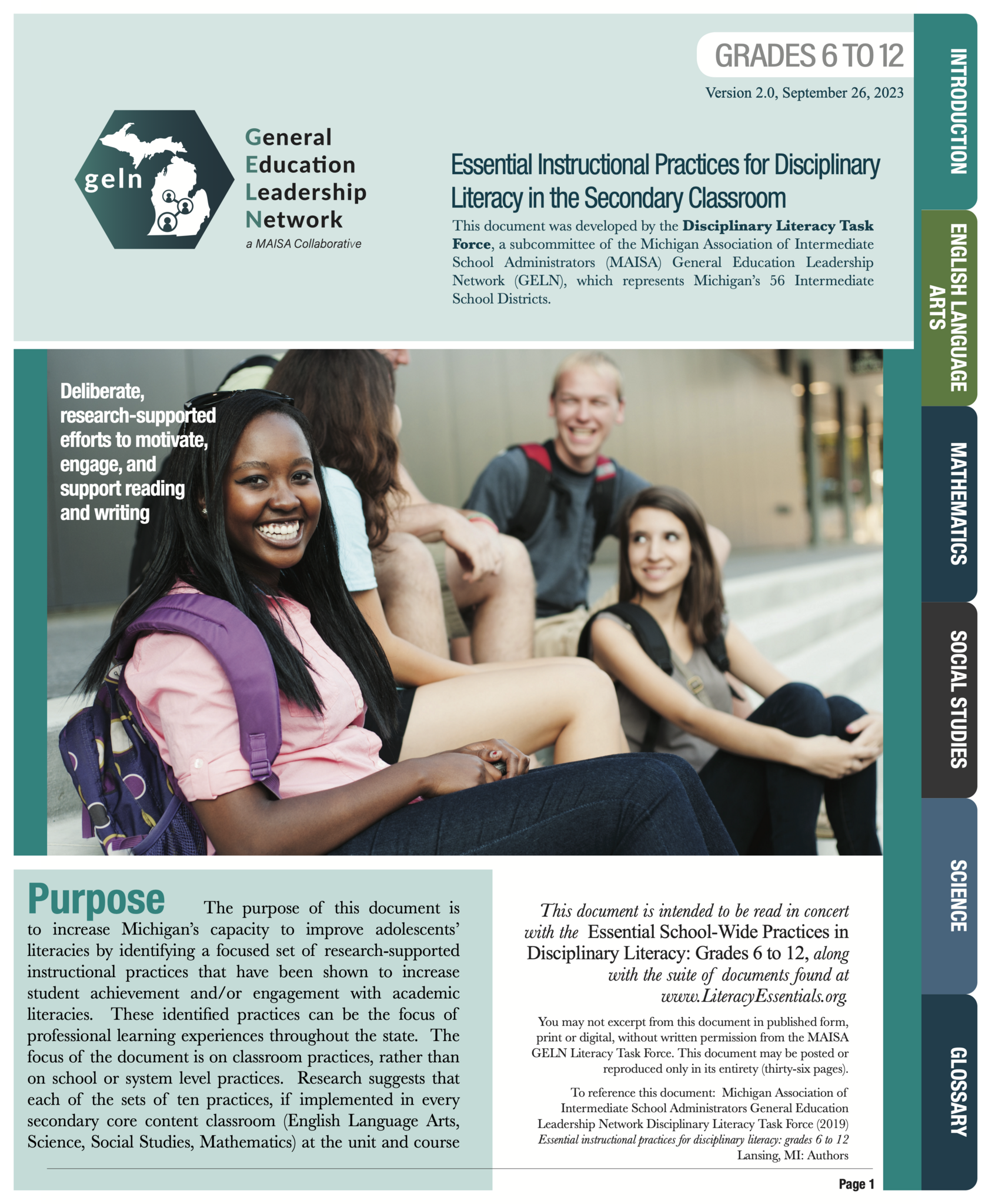 Essential Instructional Literacygr6-12