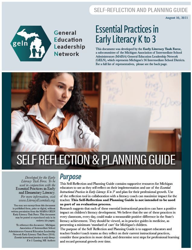 Self Reflection and Planning Guide